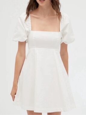 Hill House Matilda Dress in White